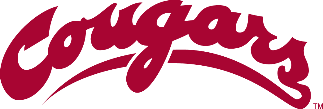 Washington State Cougars 1995-2010 Wordmark Logo 01 vinyl decal